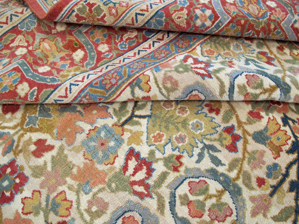 Antique Indian Lahore Carpet, No.18725 - Gss