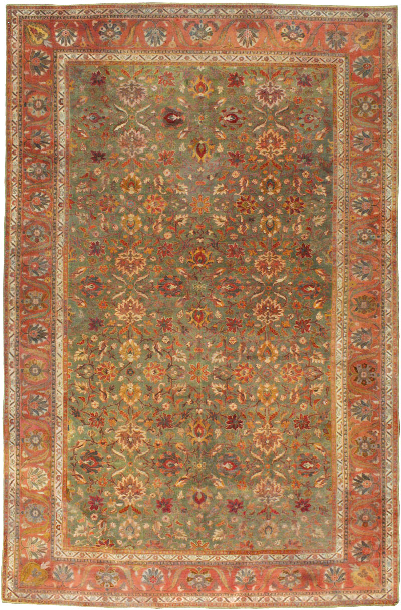 Antique Indian Amritsar Carpet, No.18732 - Gss