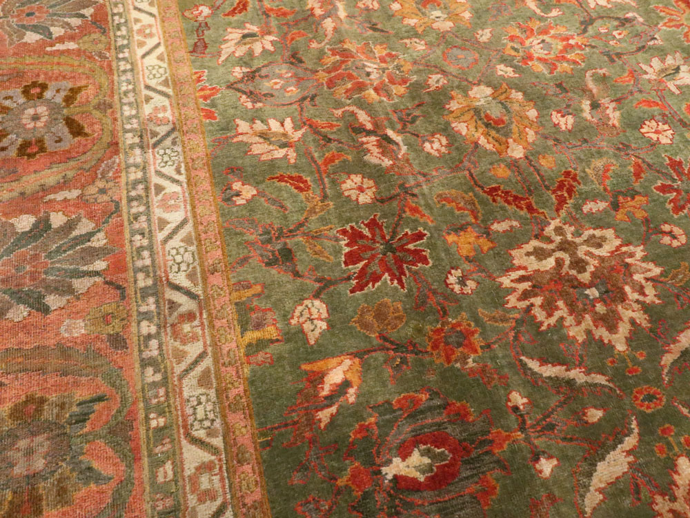 Antique Indian Amritsar Carpet, No.18732 - Gss