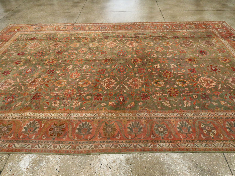 Antique Indian Amritsar Carpet, No.18732 - Gss