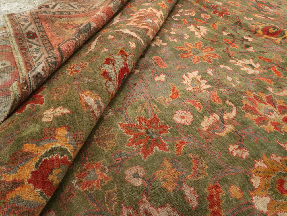 Antique Indian Amritsar Carpet, No.18732 - Gss