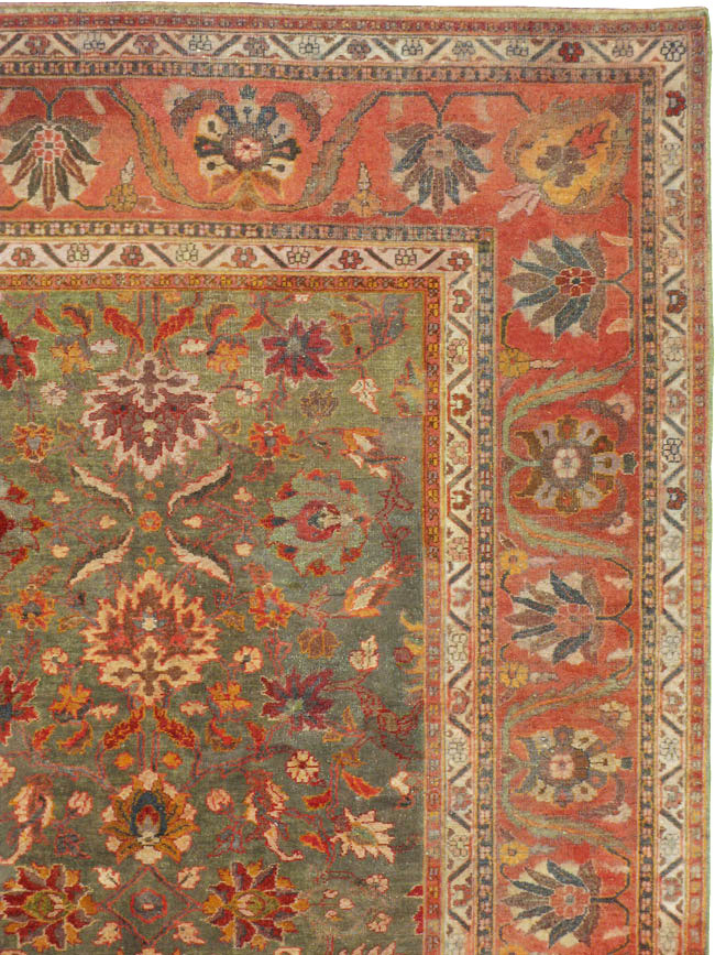 Antique Indian Amritsar Carpet, No.18732 - Gss
