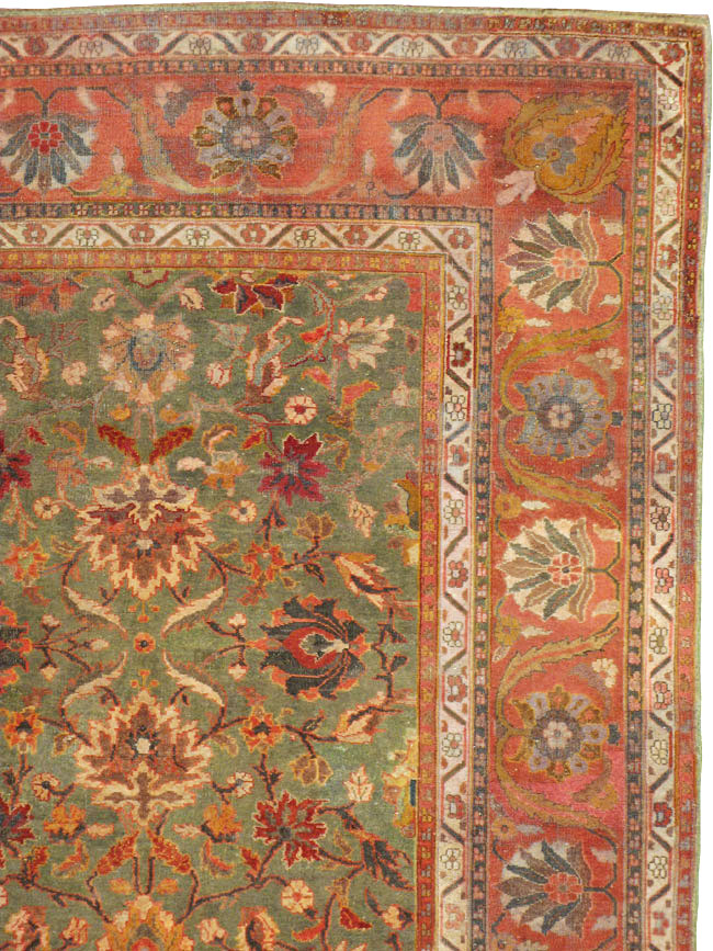 Antique Indian Amritsar Carpet, No.18732 - Gss