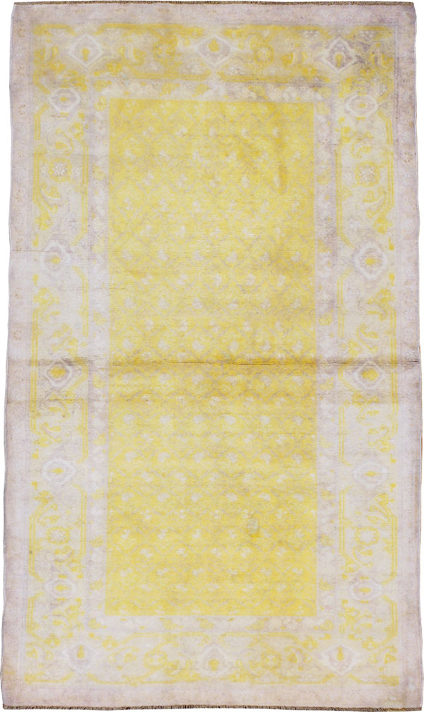 Vintage Indian Cotton Agra Rug, No.18739 - Gss