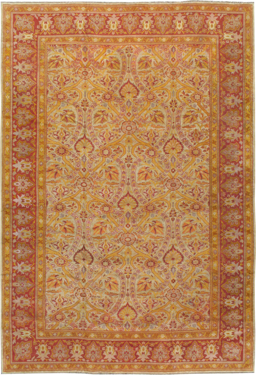 Vintage Indian Amritsar Carpet, No.18743 - Gss