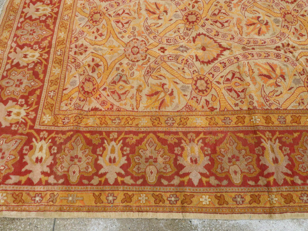 Vintage Indian Amritsar Carpet, No.18743 - Gss