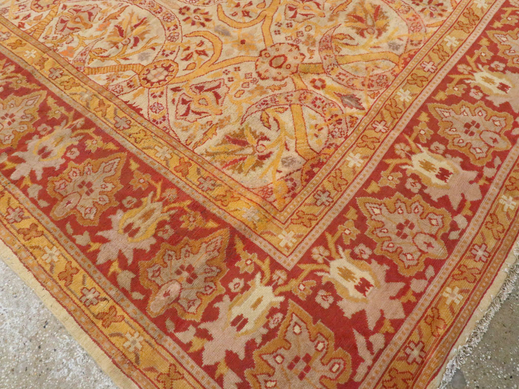 Vintage Indian Amritsar Carpet, No.18743 - Gss