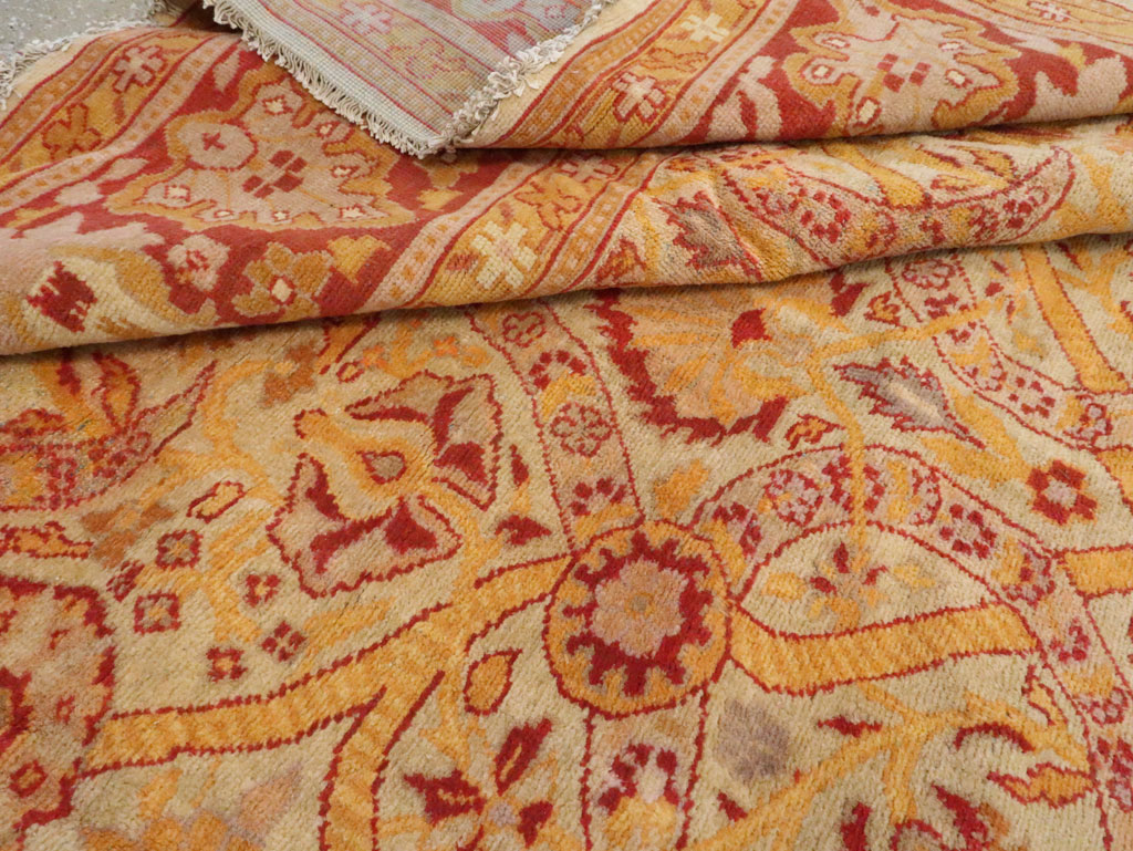 Vintage Indian Amritsar Carpet, No.18743 - Gss