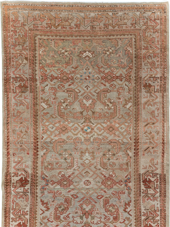 Vintage Persian Malayer Runner, No.18761 - Gss