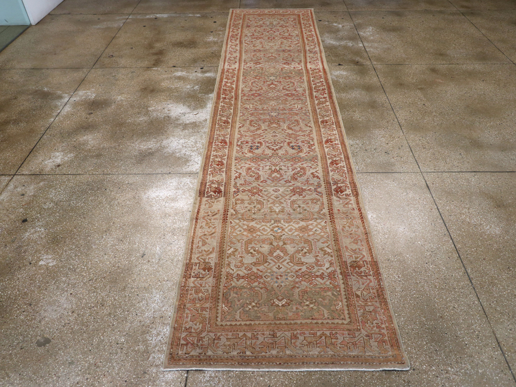 Vintage Persian Malayer Runner, No.18761 - Gss