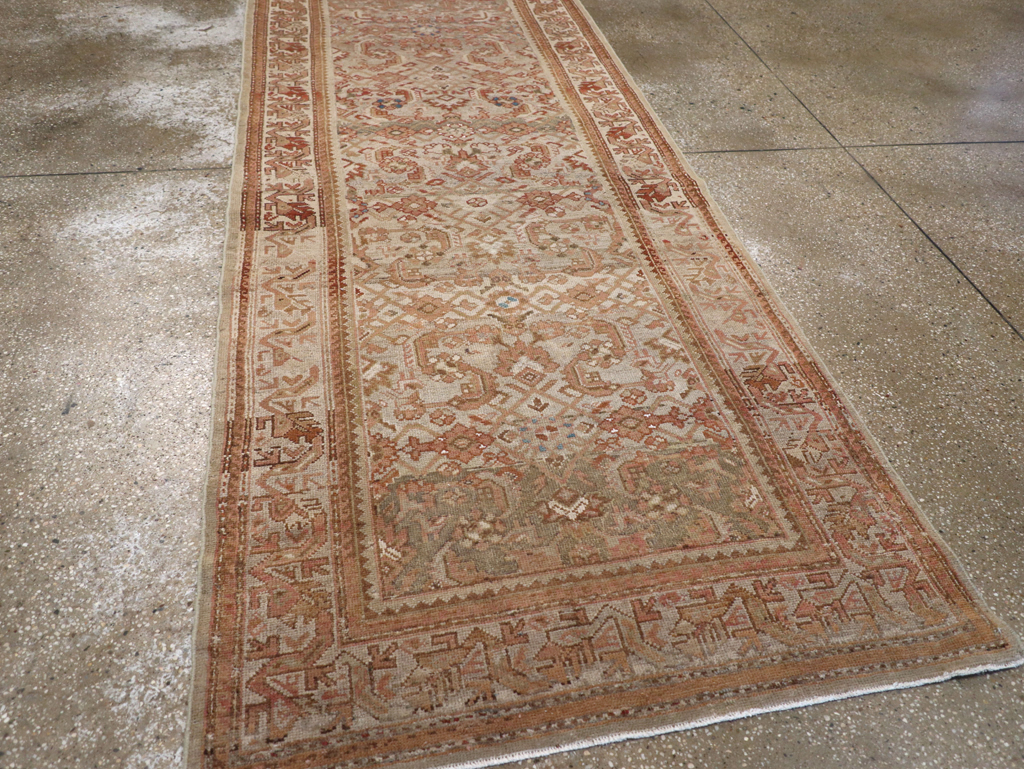 Vintage Persian Malayer Runner, No.18761 - Gss