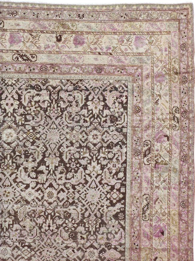 Vintage Persian Malayer Carpet, No.18767 - Gss