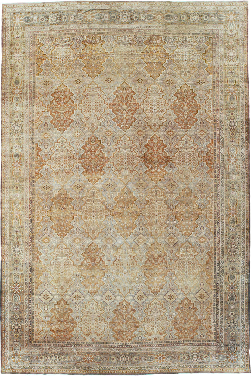 Antique Indian Lahore Carpet, No.18775 - Gss