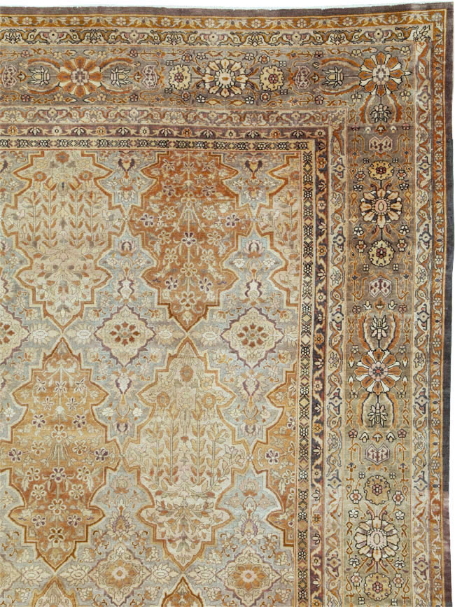 Antique Indian Lahore Carpet, No.18775 - Gss