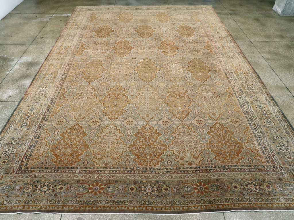 Antique Indian Lahore Carpet, No.18775 - Gss