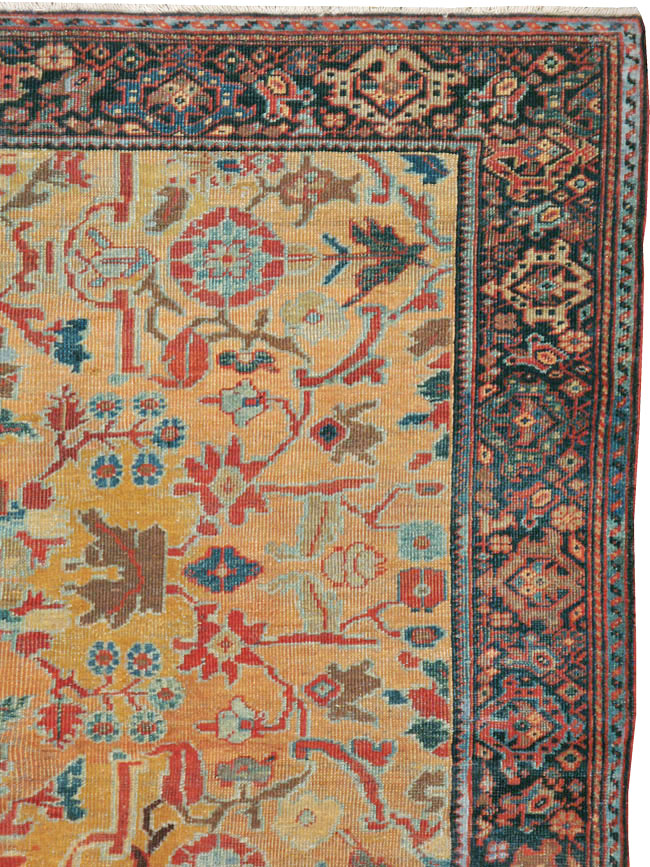 Antique Persian Sultanabad Carpet, No.18776 - Gss