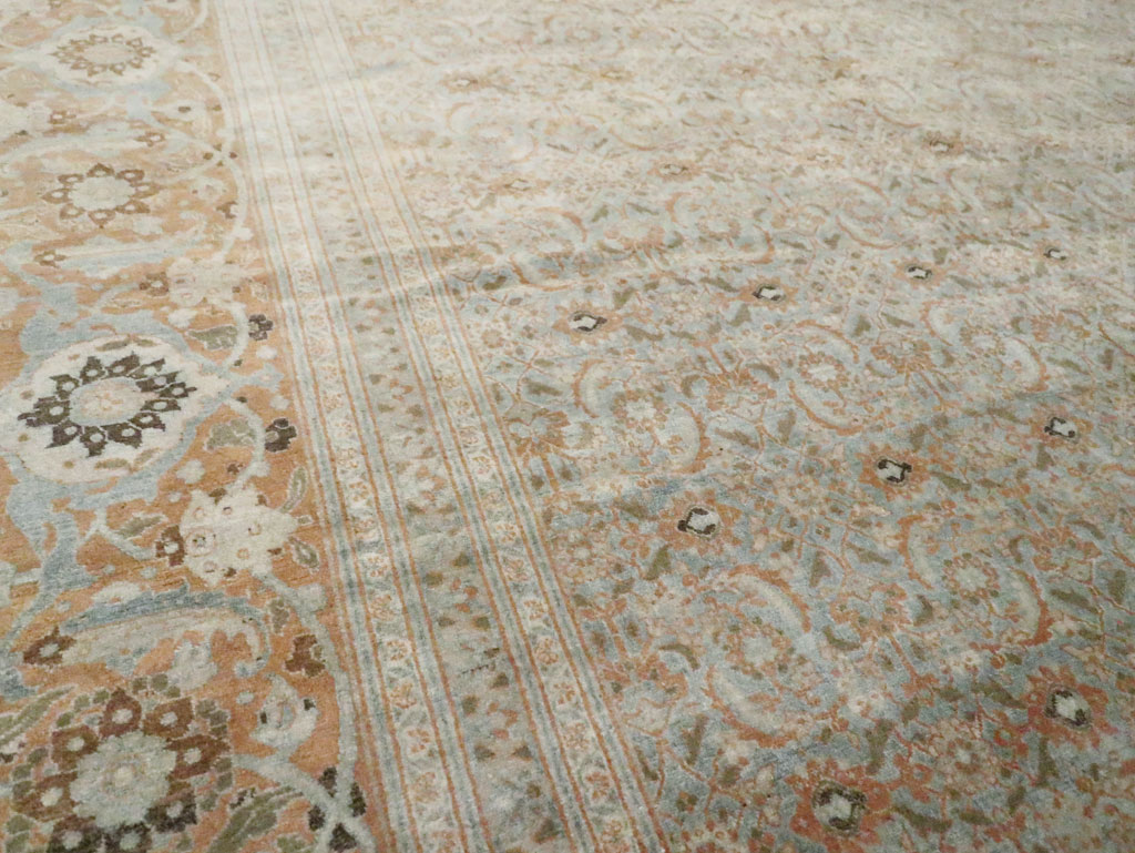 Antique Persian Tabriz Carpet, No.18778 - Gss