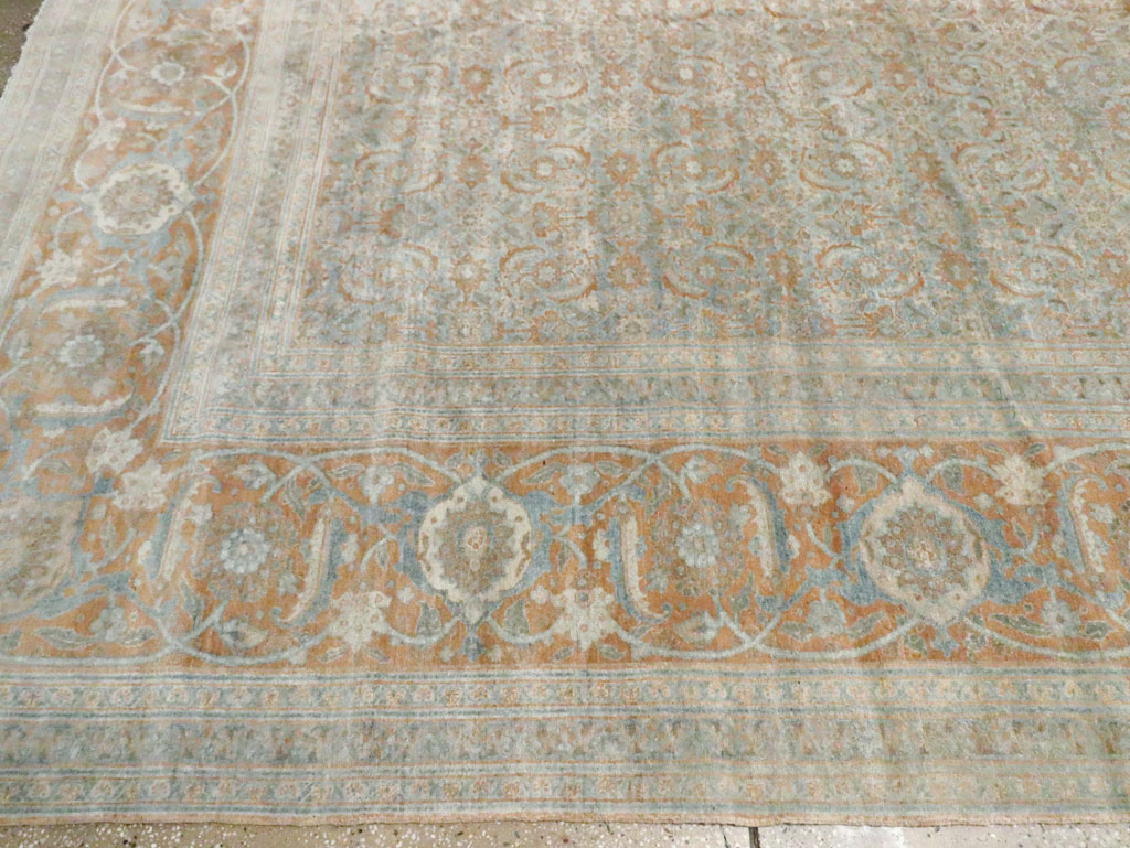 Antique Persian Tabriz Carpet, No.18778 - Gss