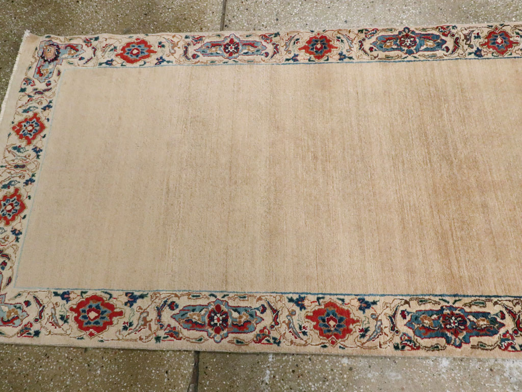 Vintage Persian Mashad Long Runner, No.18780 - Gss
