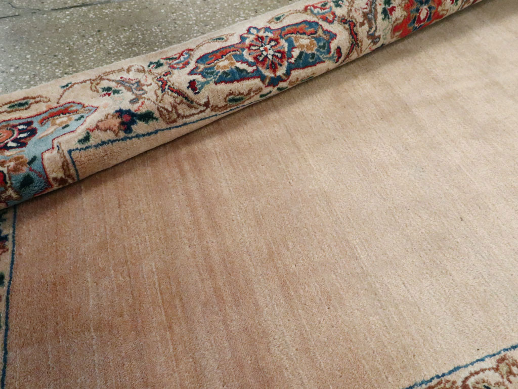 Vintage Persian Mashad Long Runner, No.18780 - Gss