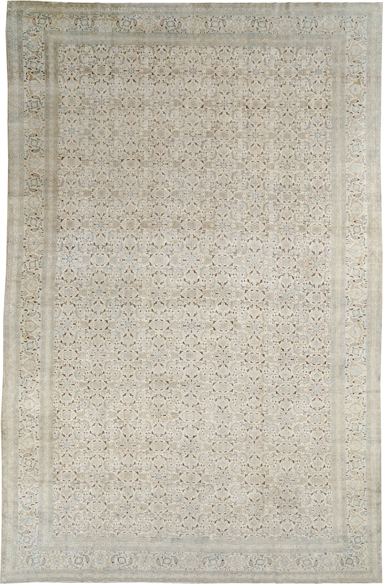 Antique Persian Tabriz Oversize Carpet, No.18782 - Gss