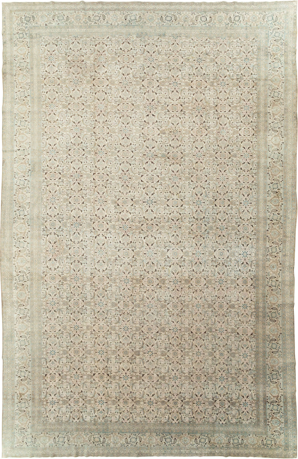 Antique Persian Tabriz Oversize Carpet, No.18782 - Gss
