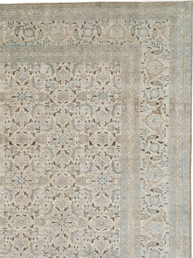 Antique Persian Tabriz Oversize Carpet, No.18782 - Gss