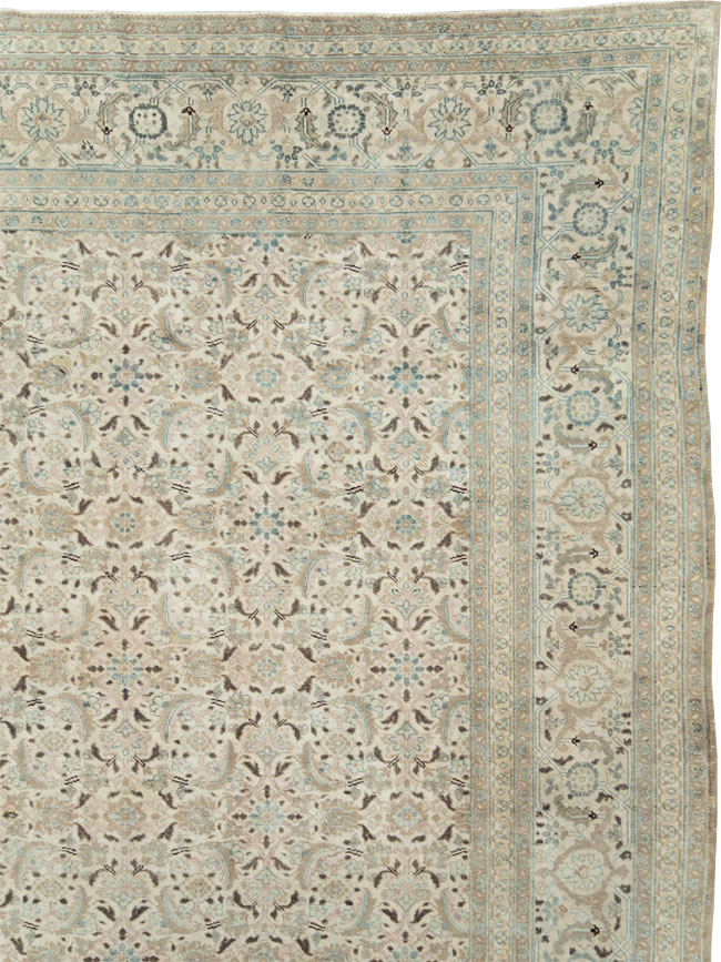 Antique Persian Tabriz Oversize Carpet, No.18782 - Gss