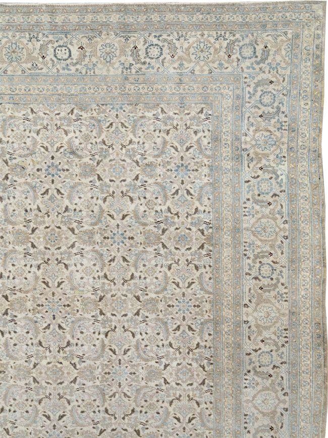 Antique Persian Tabriz Oversize Carpet, No.18782 - Gss