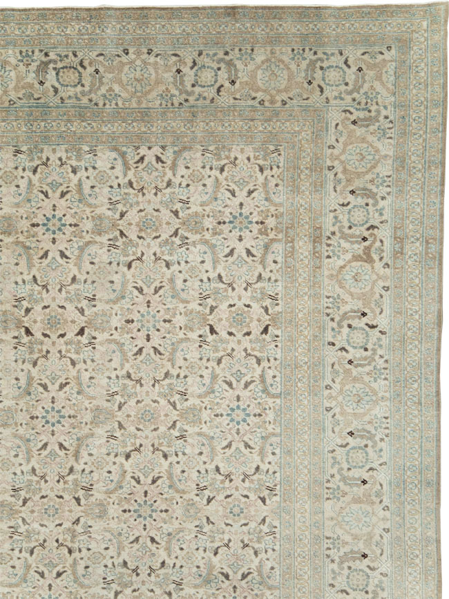 Antique Persian Tabriz Oversize Carpet, No.18782 - Gss