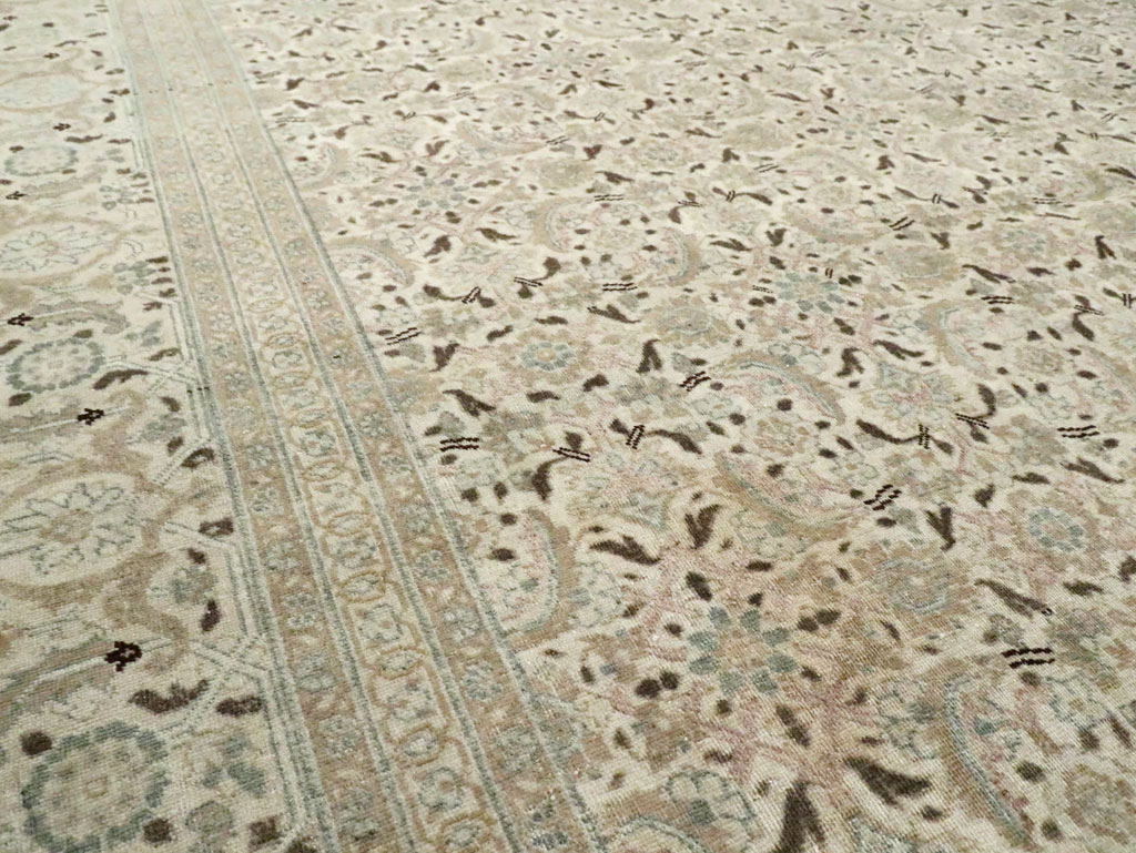 Antique Persian Tabriz Oversize Carpet, No.18782 - Gss