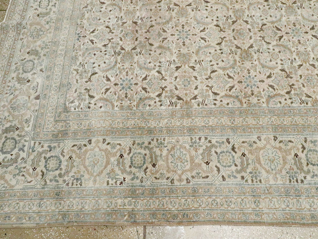 Antique Persian Tabriz Oversize Carpet, No.18782 - Gss