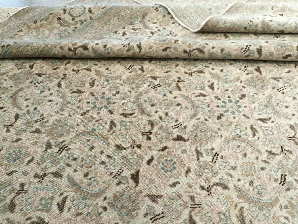 Antique Persian Tabriz Oversize Carpet, No.18782 - Gss