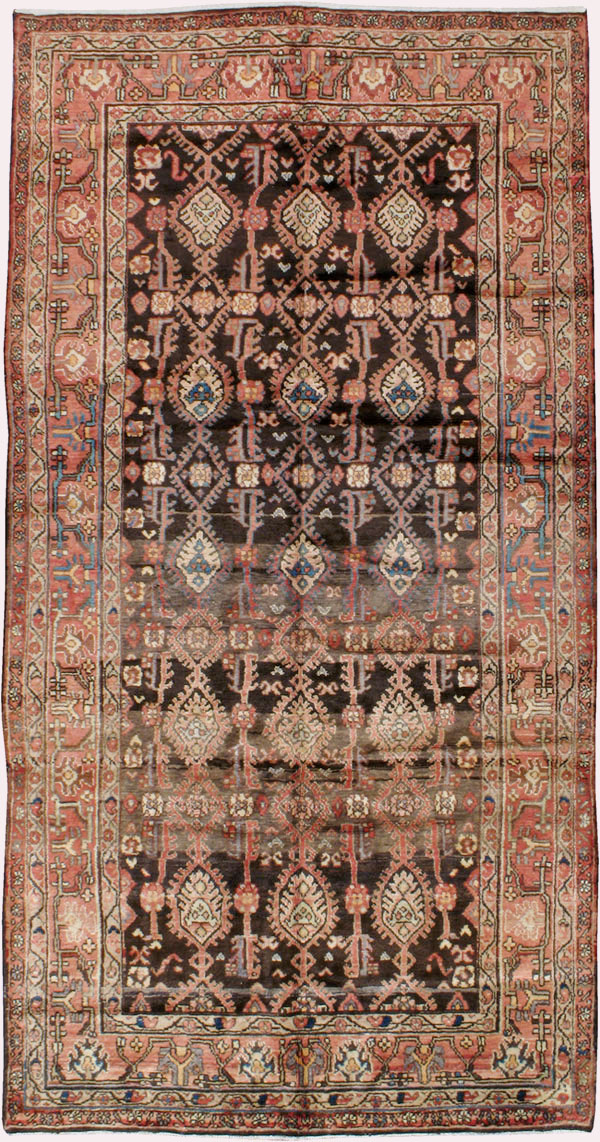 Vintage Persian Malayer Carpet, No.18785 - Gss