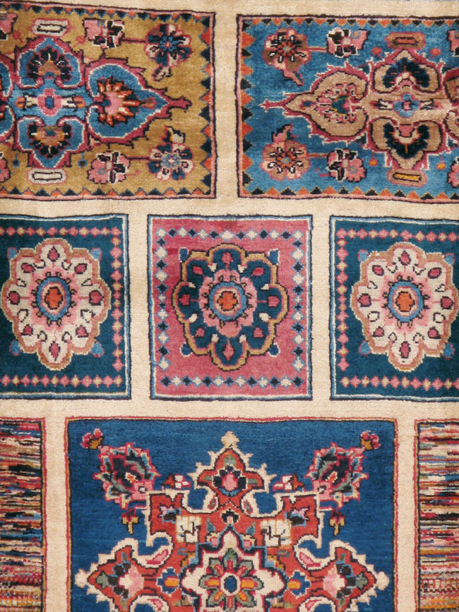 Vintage Persian Mashad Carpet, No.18790 - Gss