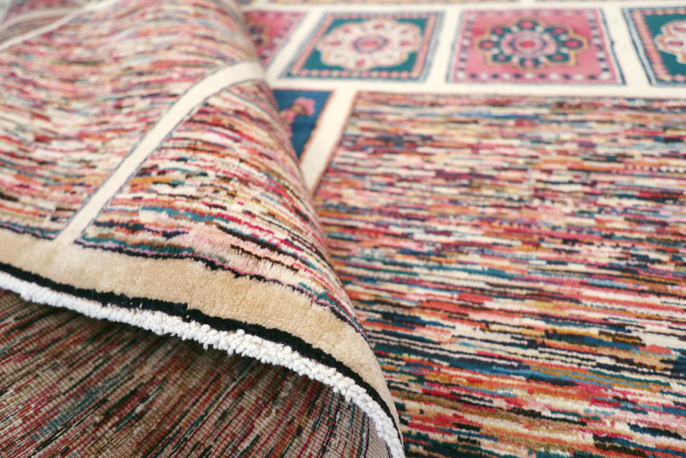 Vintage Persian Mashad Carpet, No.18790 - Gss