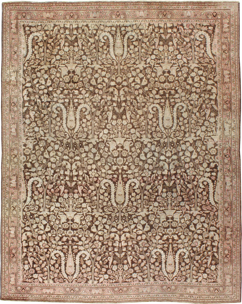 Antique Persian Mashad Carpet, No.18798 - Gss