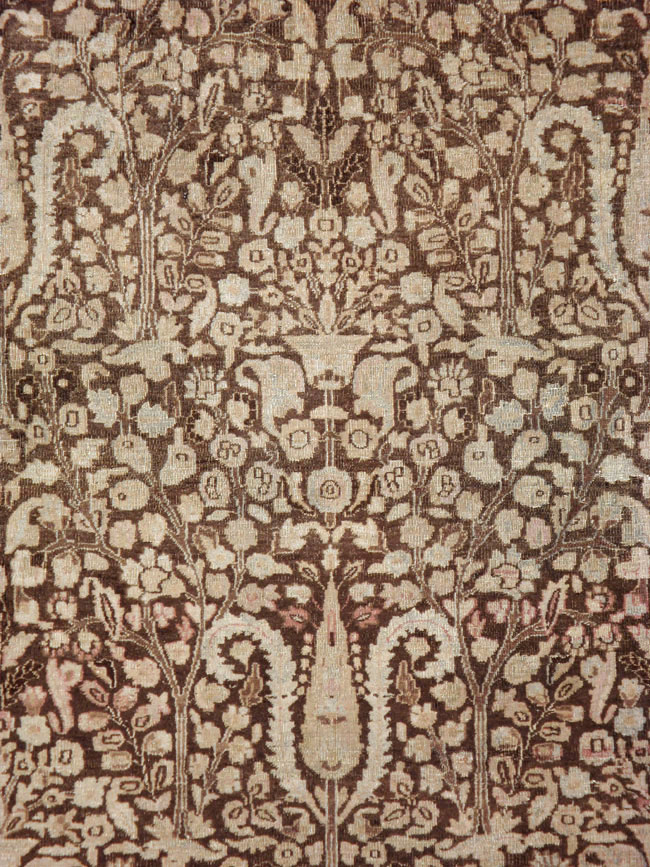 Antique Persian Mashad Carpet, No.18798 - Gss