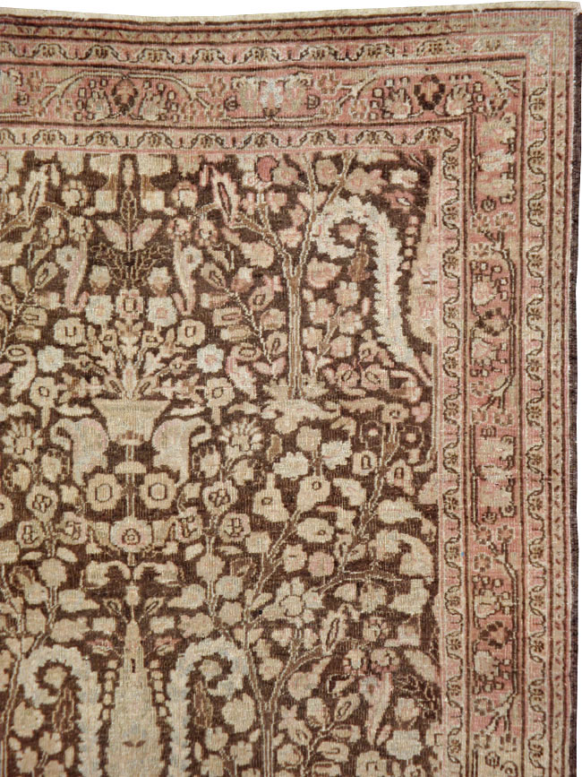 Antique Persian Mashad Carpet, No.18798 - Gss