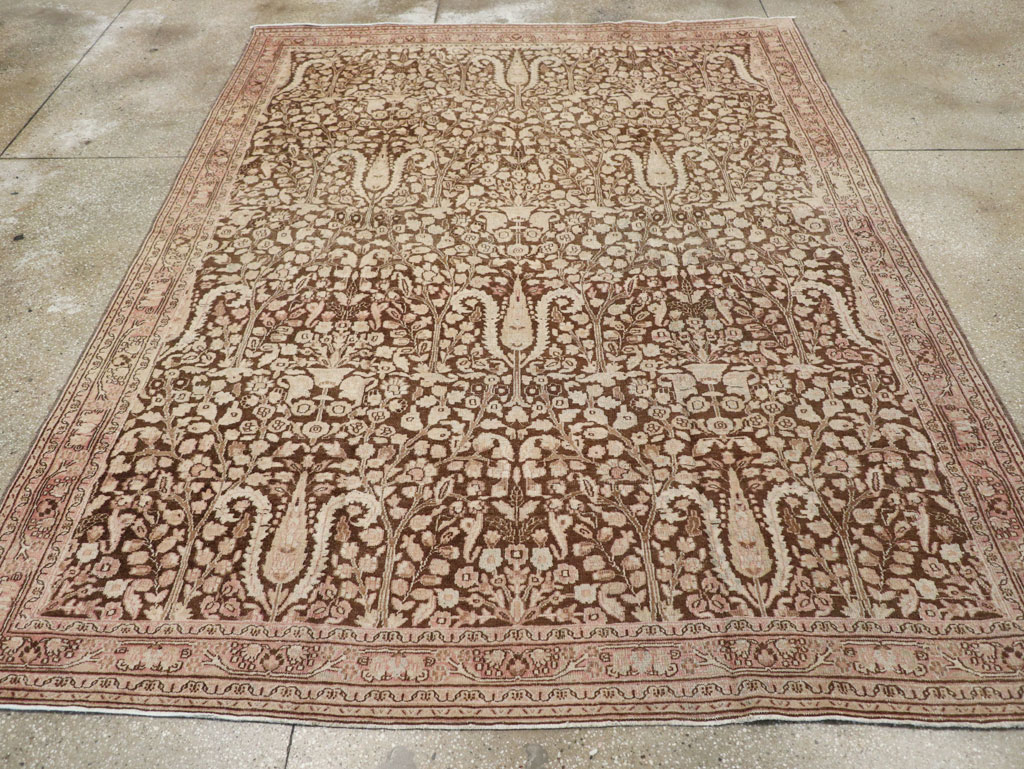 Antique Persian Mashad Carpet, No.18798 - Gss