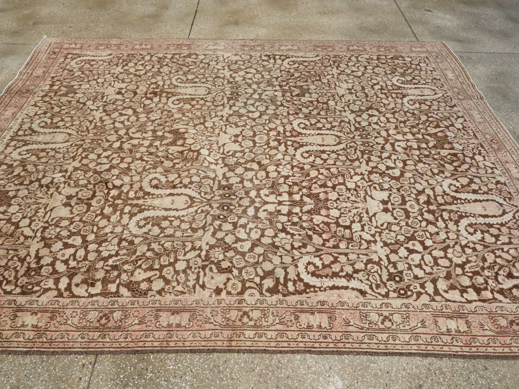 Antique Persian Mashad Carpet, No.18798 - Gss