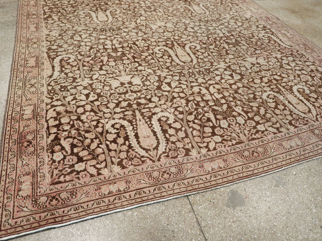 Antique Persian Mashad Carpet, No.18798 - Gss