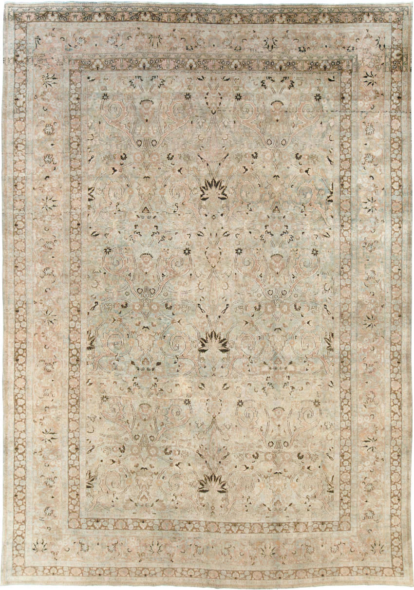 Antique Persian Mashad Carpet, No.18802 - Gss