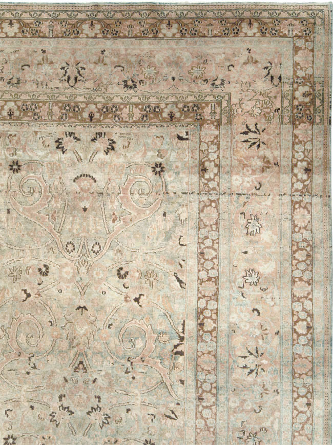 Antique Persian Mashad Carpet, No.18802 - Gss