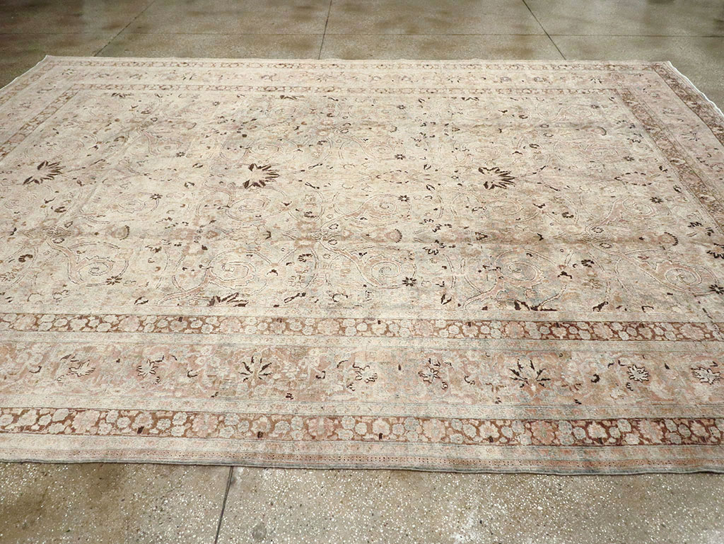 Antique Persian Mashad Carpet, No.18802 - Gss