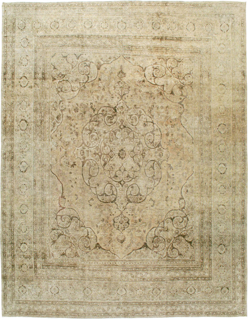 Antique Persian Tabriz Carpet, No.18812 - Gss