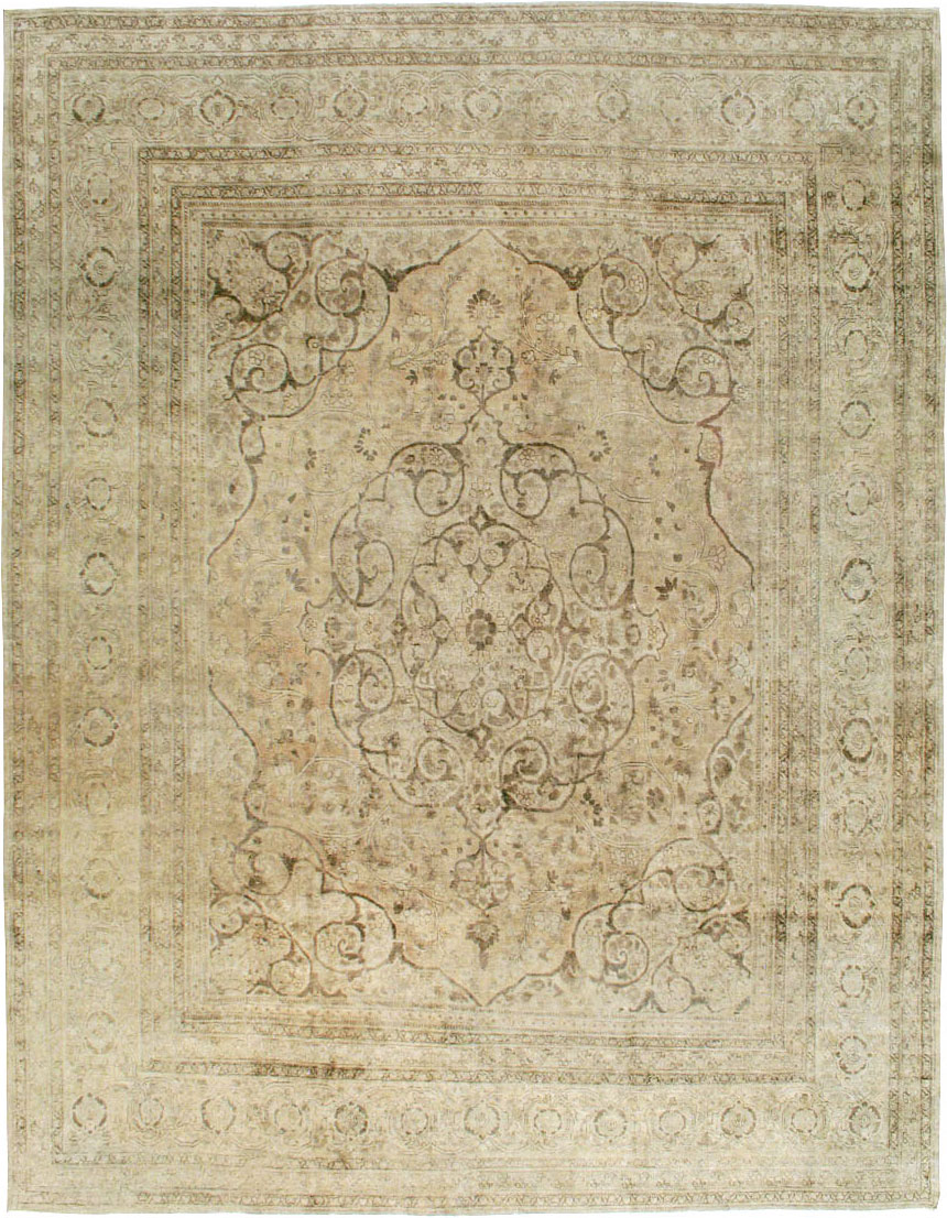 Antique Persian Tabriz Carpet, No.18812 - Gss