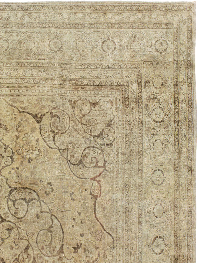 Antique Persian Tabriz Carpet, No.18812 - Gss