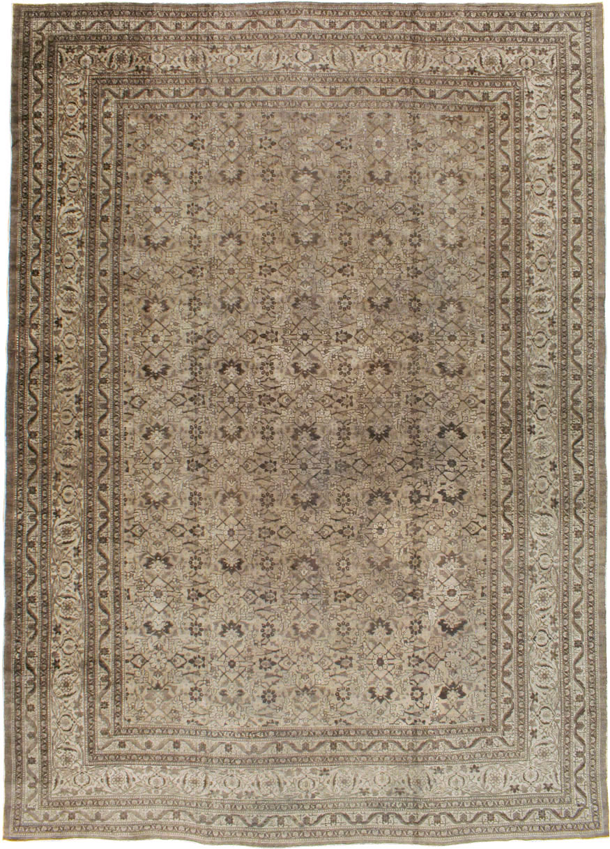 Antique Persian Tabriz Carpet, No.18815 - Gss