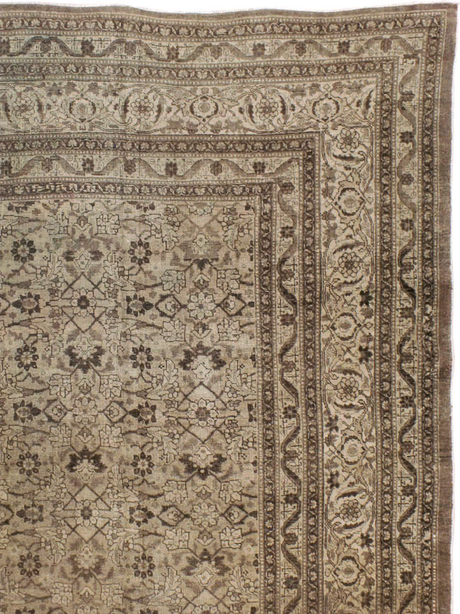 Antique Persian Tabriz Carpet, No.18815 - Gss